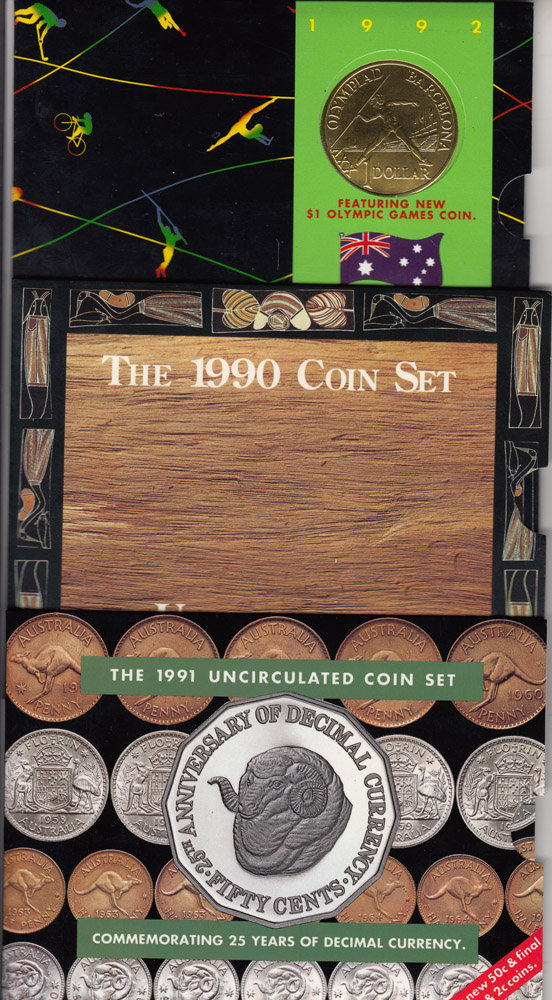 Australia 1990, 1991 & 1992... image