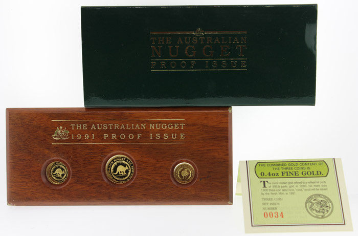 Australia 1991 Proof Gold (... image