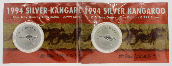 Australia 1994 Silver (0.99... image