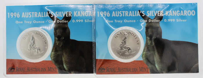 Australia 1996 Silver (0.99... image