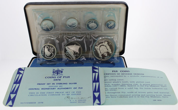 Fiji 1976 Proof Set in Ster... image