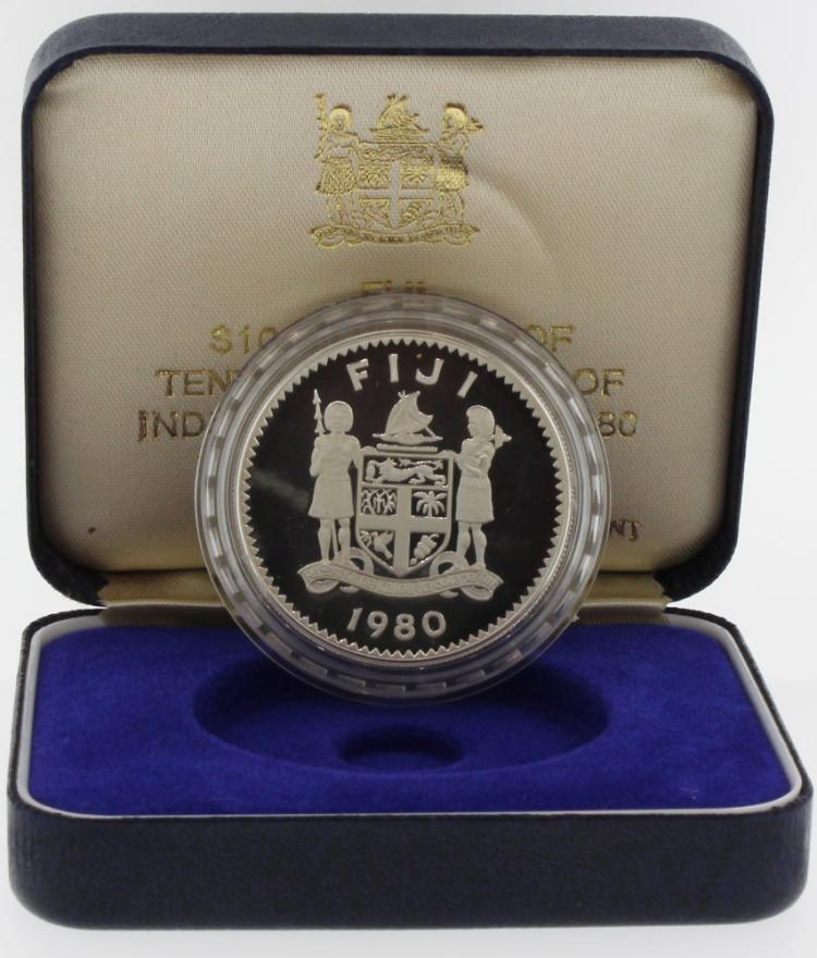 Fiji 1980 Proof Silver (0.9... image