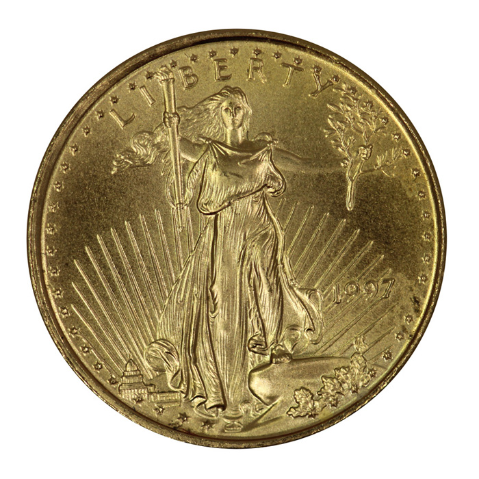 USA 1997 Gold $5 (1/10 oz),... image