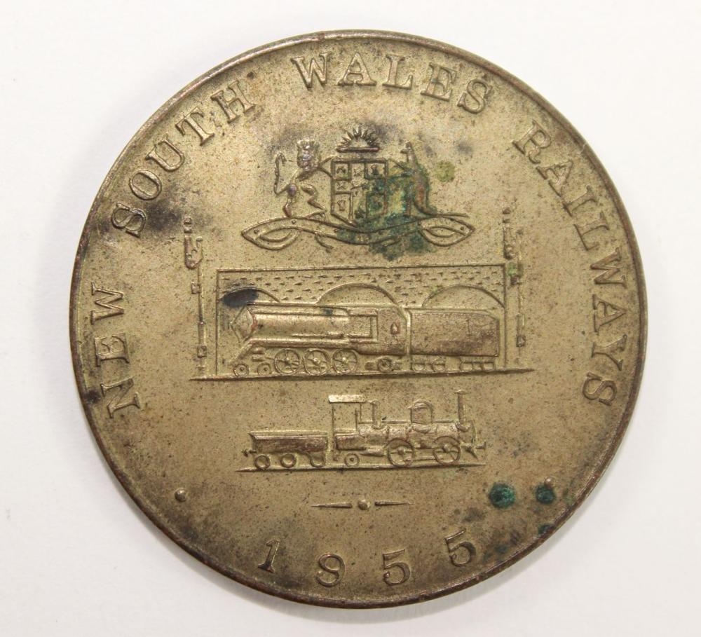 Australia 1855-1955 Medalet... image