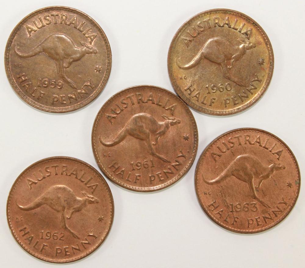 Australia 1959, 60 Y., 61 Y... image