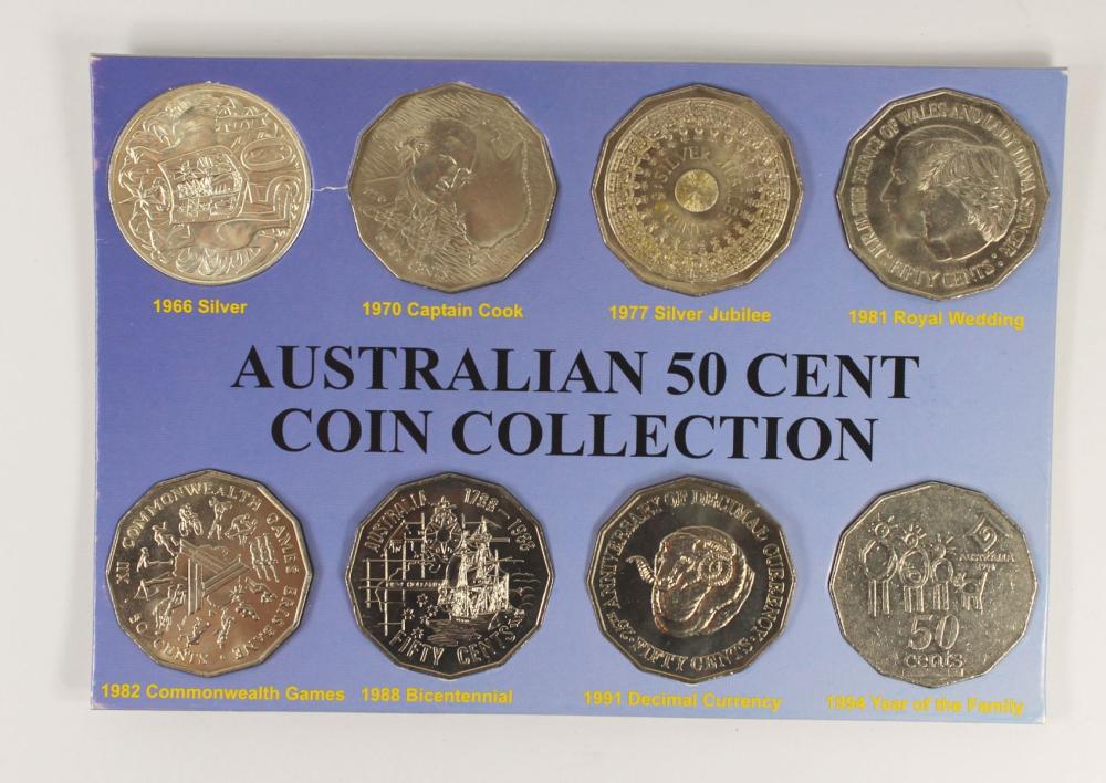 Australia 50c Collection, U... image