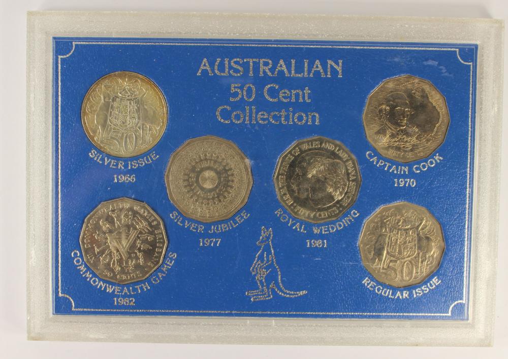 Australia 50c Collection, U... image