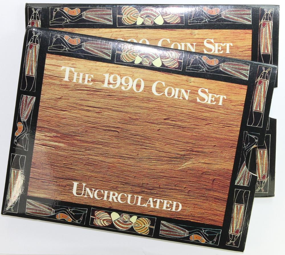 Australia. 1990 Mint Sets, ... image