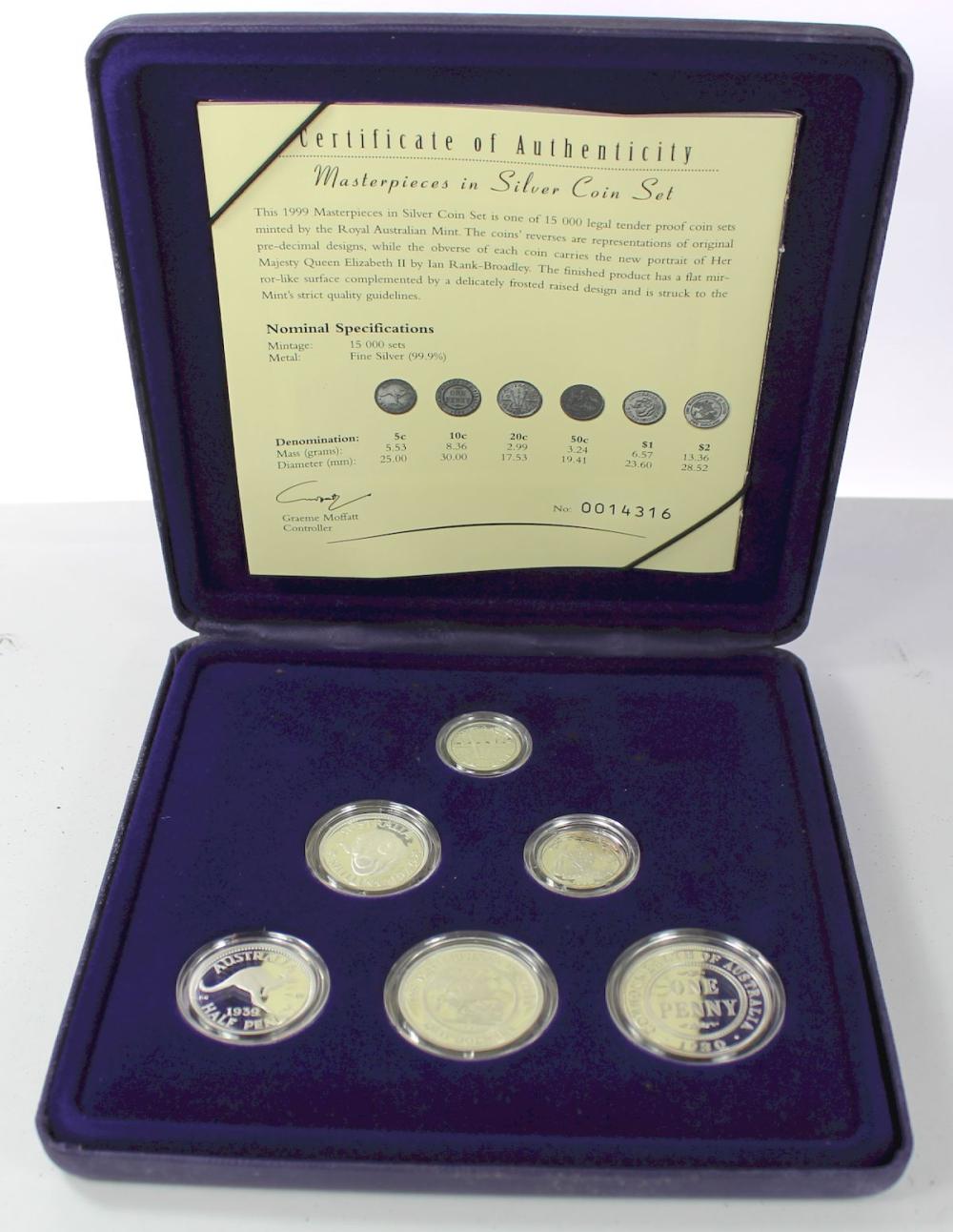 Australia 1999 'Coins of th... image