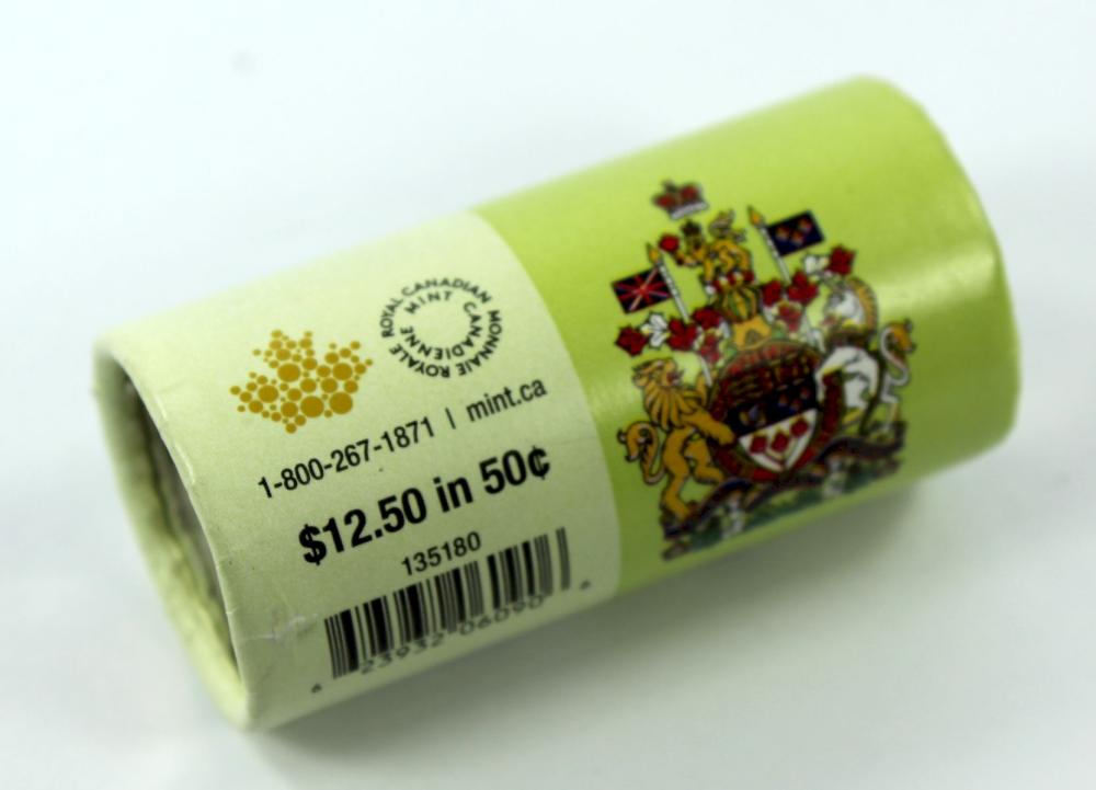 Canada 2015 50c Mint Roll, ... image