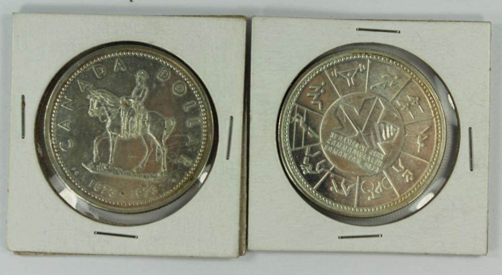 Canada 1973 & 1978 Silver (... image