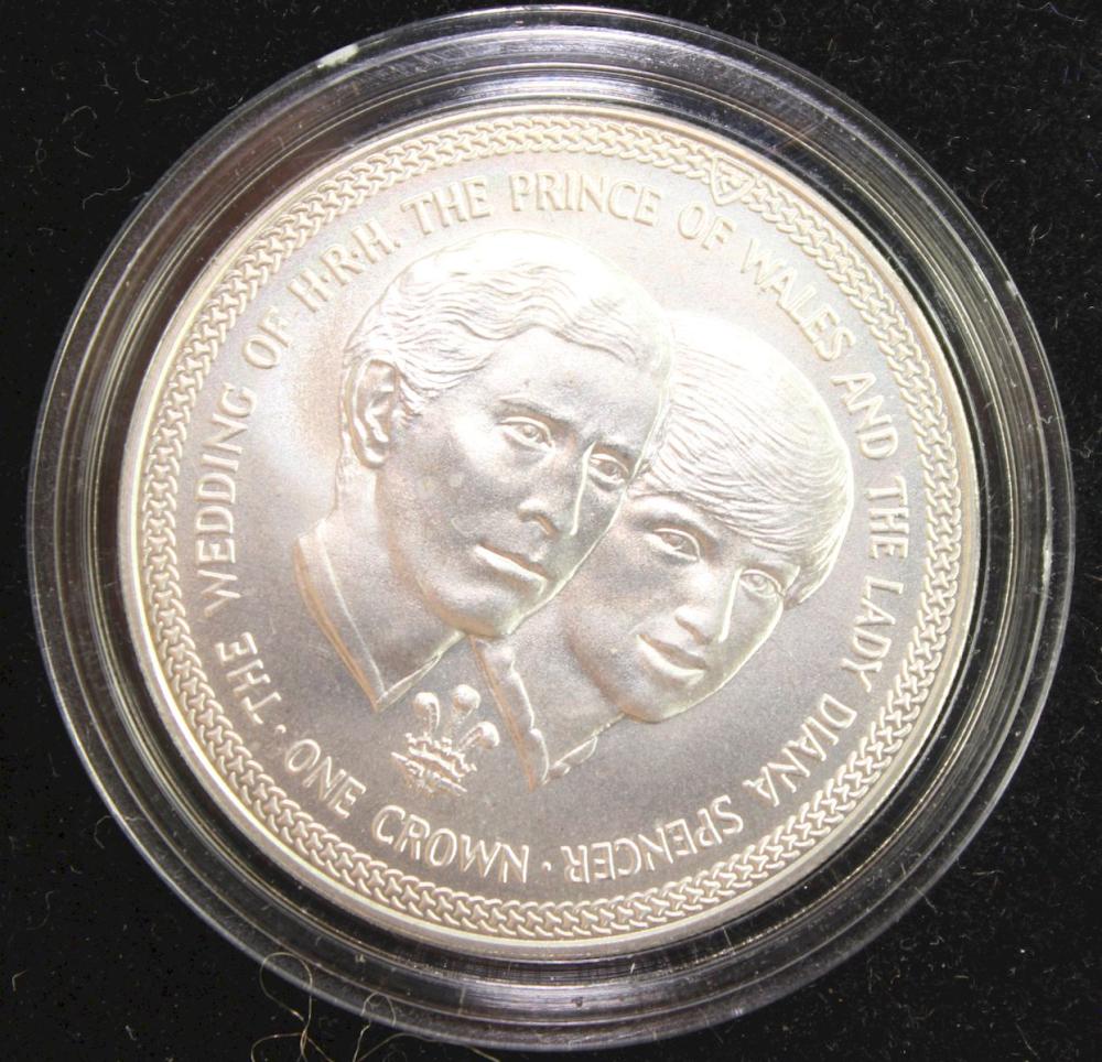 Isle of Man 1981 Dual Silve... image