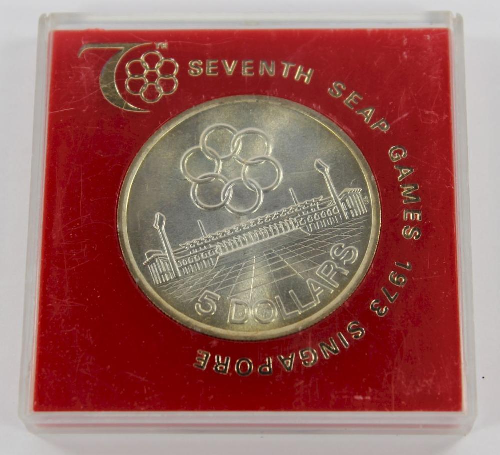 Singapore 1973 Silver (500)... image