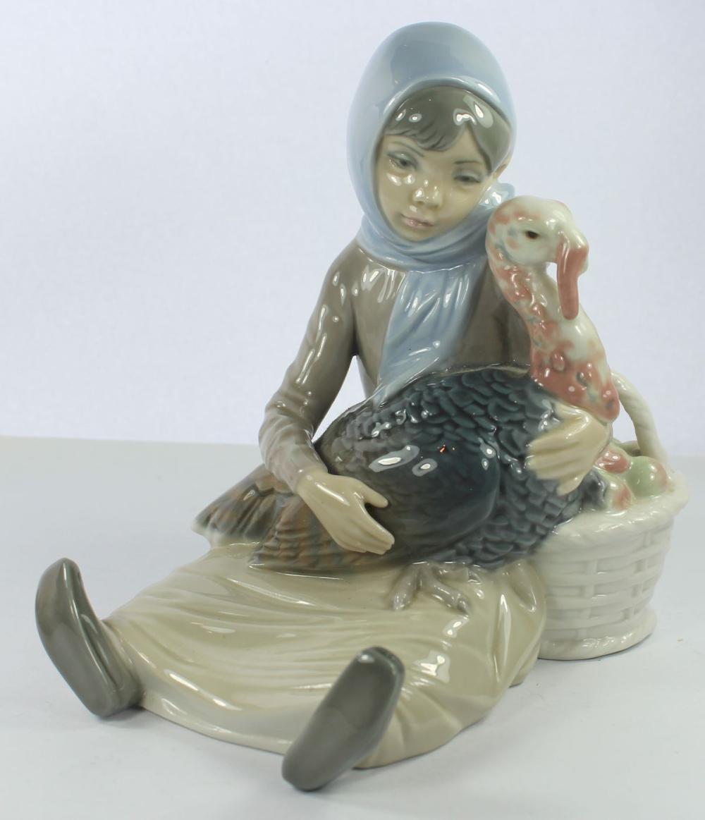 Lladro Figurine of a Girl w... image