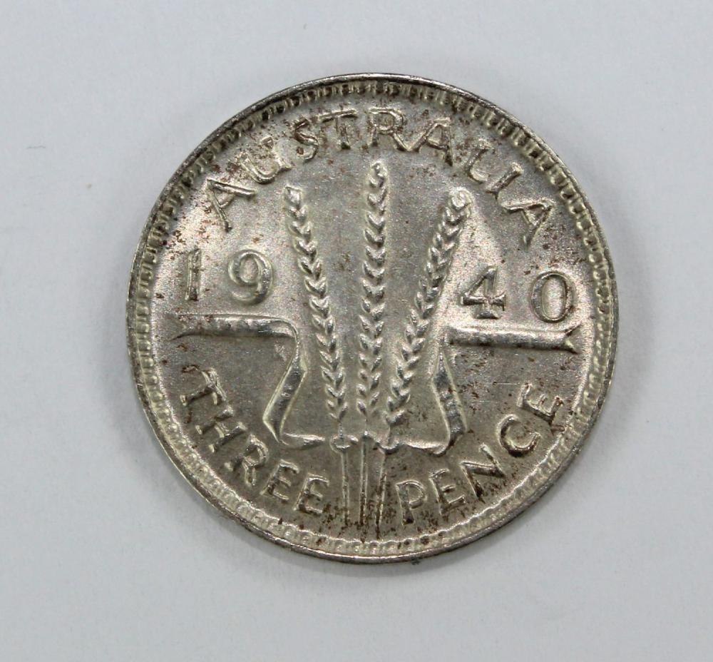 Australia 1940 Threepence, ... image