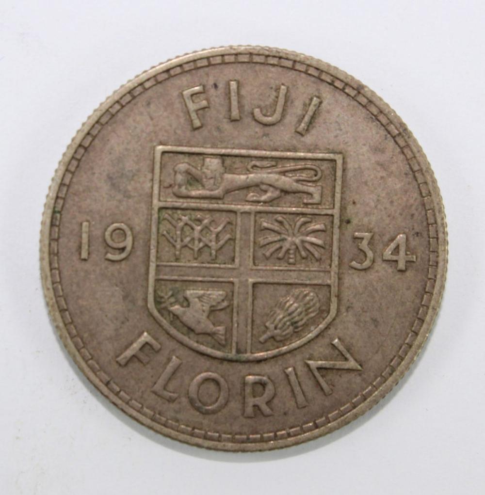 Fiji 1934 Silver (500) Flor... image