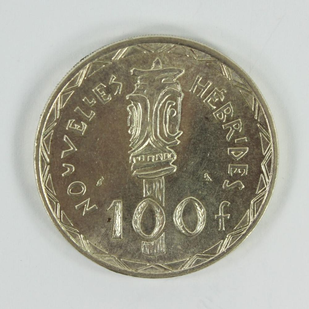 New Hebrides 1966 Silver (8... image