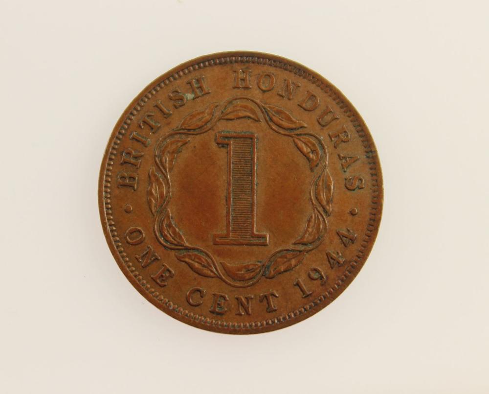 British Honduras 1944 Cent,... image