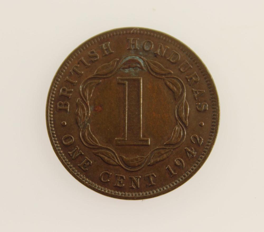 British Honduras 1942 Cent,... image