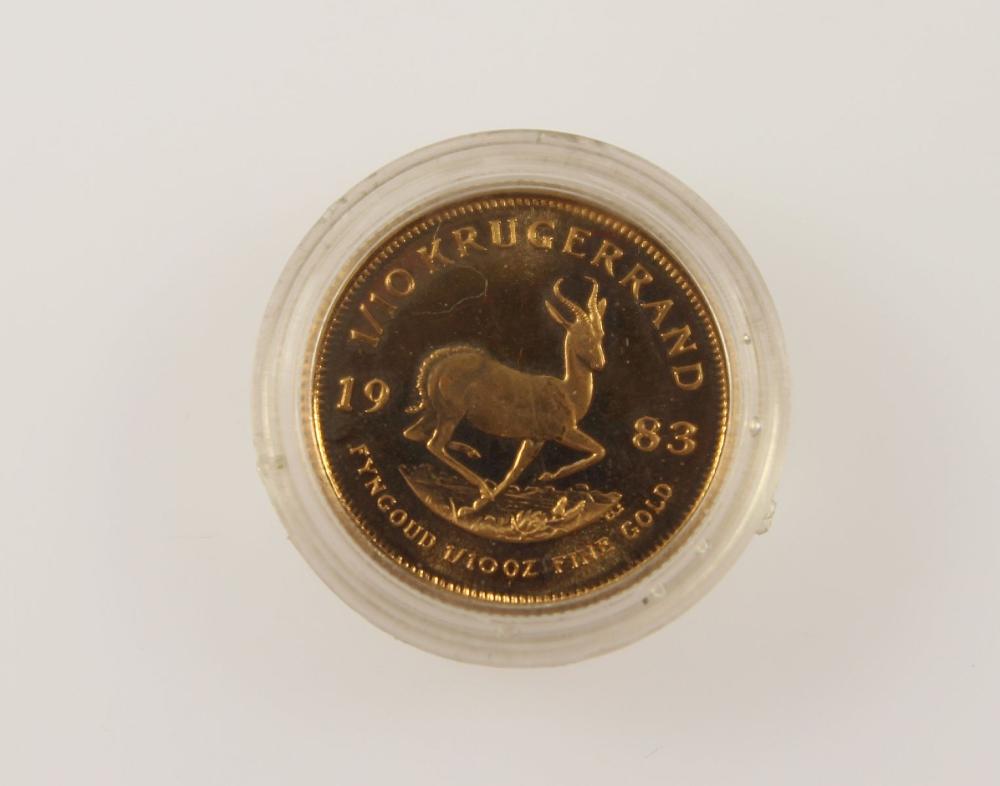 South Africa 1983 Proof Gol... image