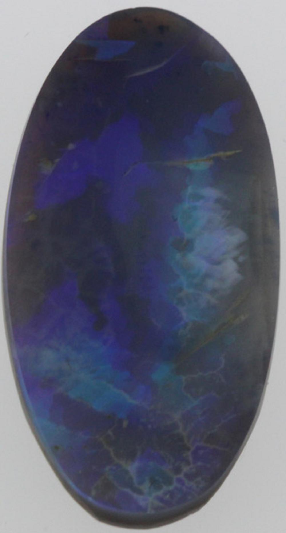 Australian Oval Solid Black... image