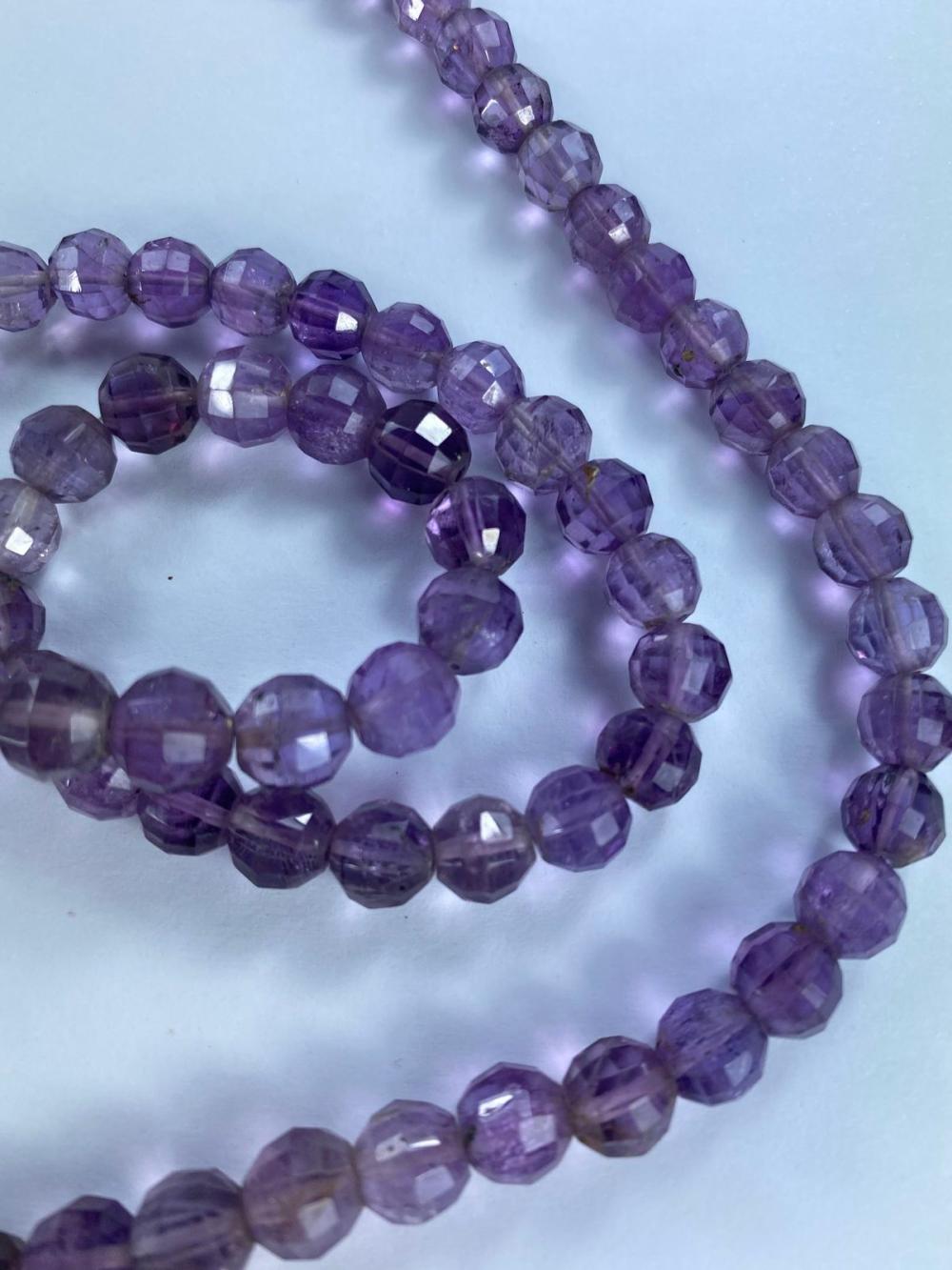 Vintage Natural Amethyst Ne... image