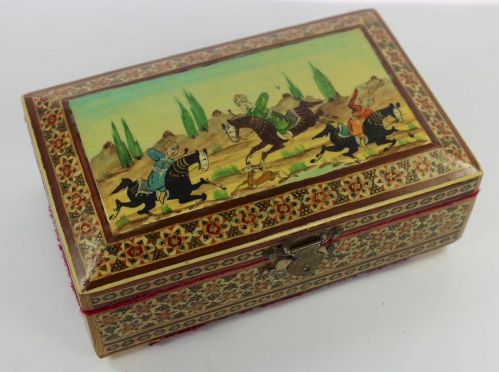 Vintage Hand-painted Box de... image