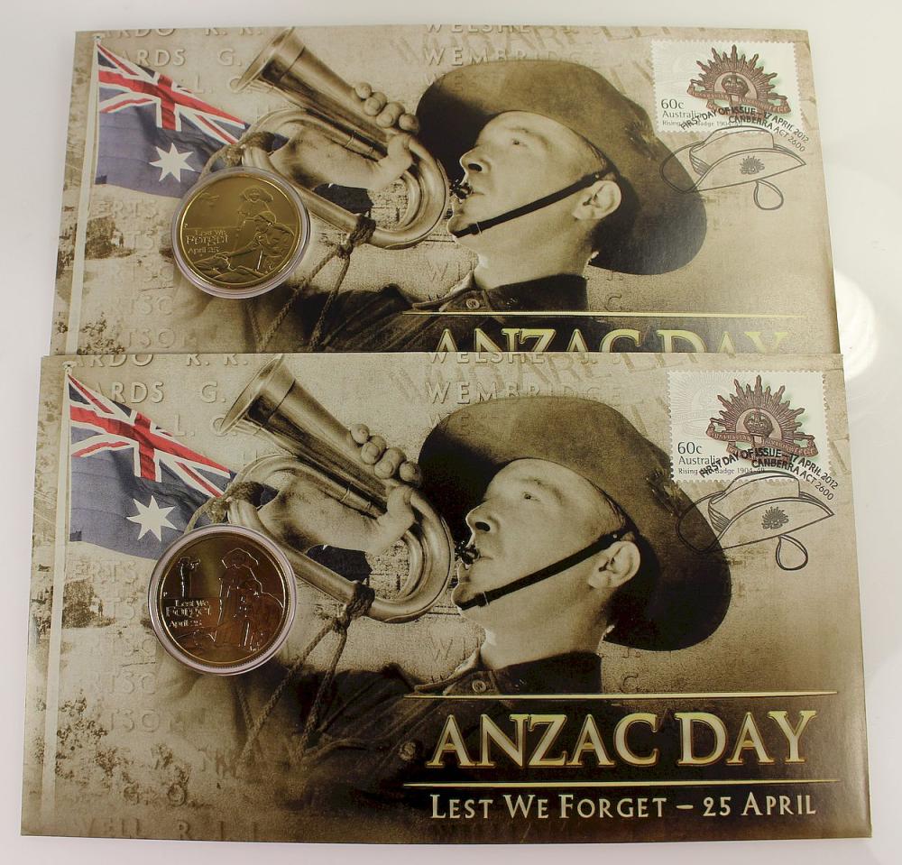 Australia 2012 $1 ANZAC Day... image