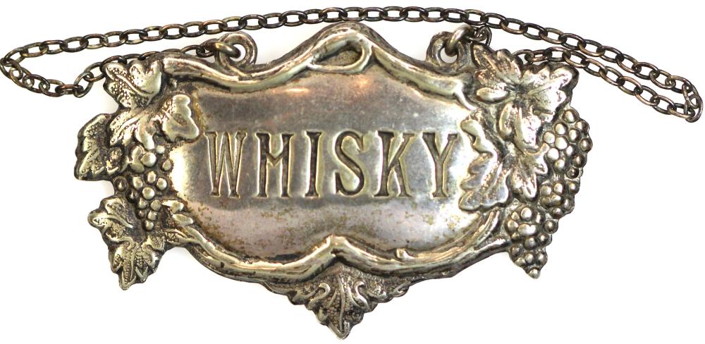 Vintage Silverplate Whiskey... image