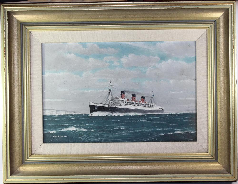 'Queen Mary' Oil by David H... image