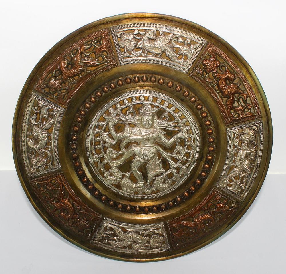 Indian Brass Plate depictin... image