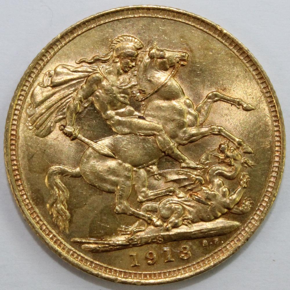 Australia 1913 S Gold (916)... image