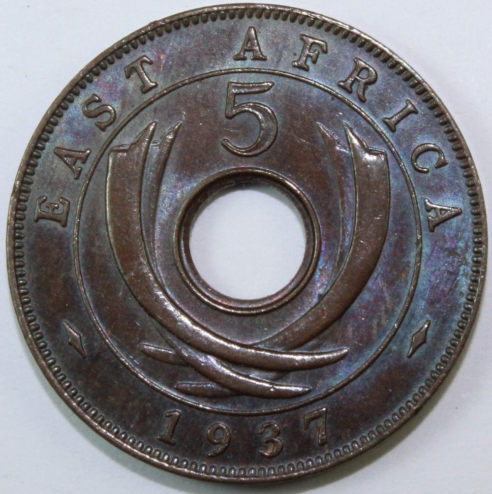 British East Africa 1937 KN... image