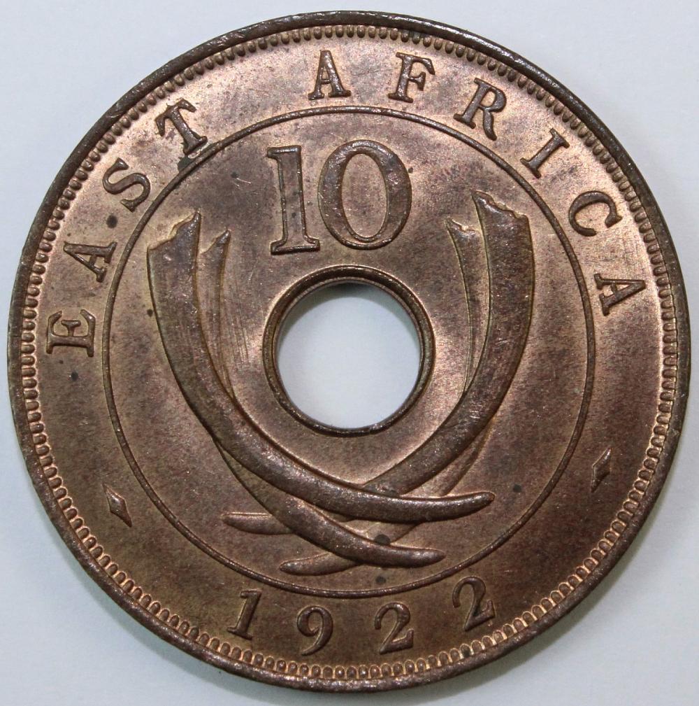 British East Africa 1922 (L... image