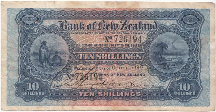 New Zealand, Bank of, '1.10... image