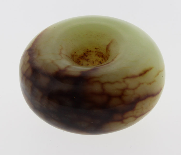 Heavy Antique Jade 'Doughnut' image