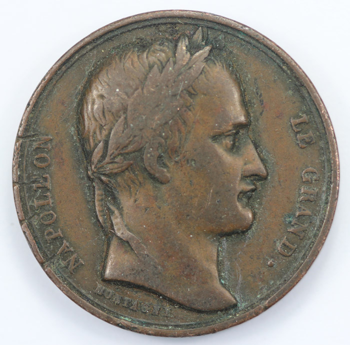 France. Double-headed medal... image