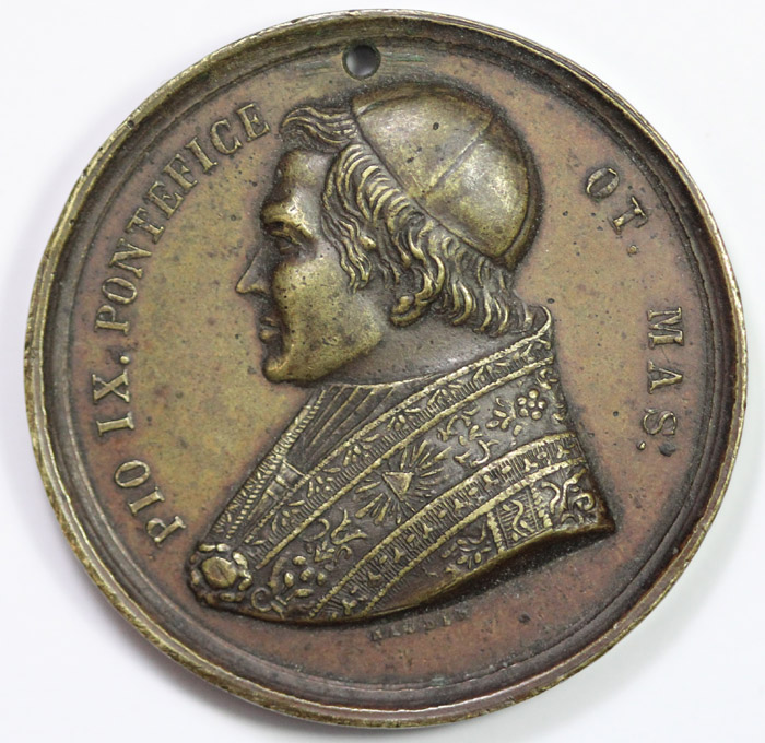 Vatican. Medal of Pope Pius... image