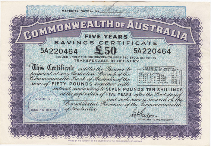 Australia (Commonwealth) 19... image