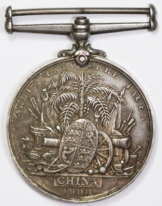 China War Medal, 1900. W.H.... image