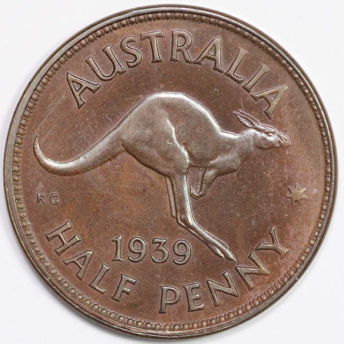 Australia 1939 'Roo' Proof ... image