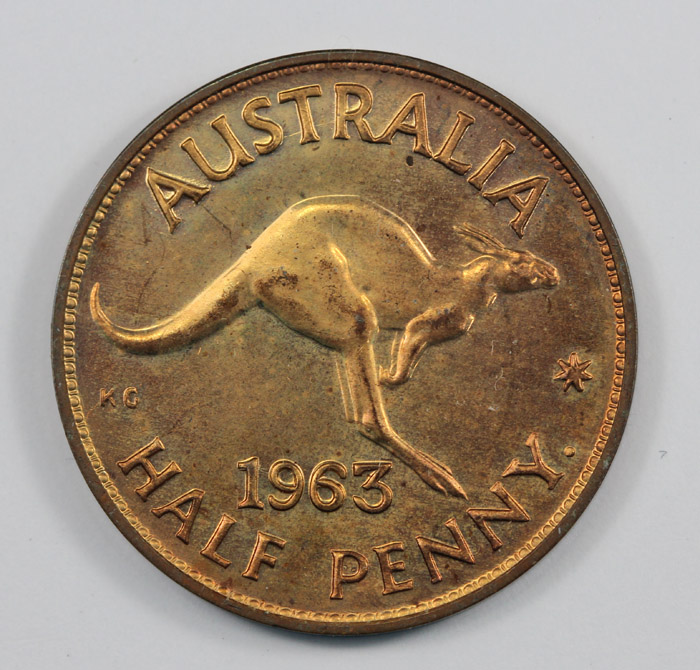 Australia 1963 Proof Half P... image