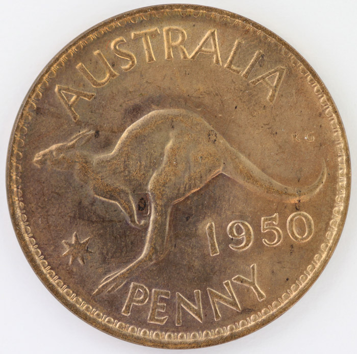 Australia 1950 (M) Penny, n... image