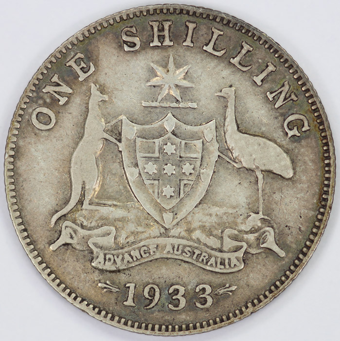 Australia 1933 Shilling, Ve... image