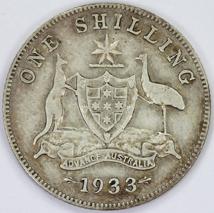 Australia 1933 Shilling, Ve... image