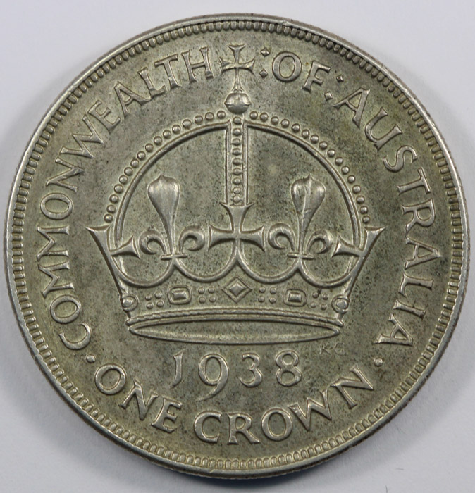 Australia 1938 Crown, virtu... image