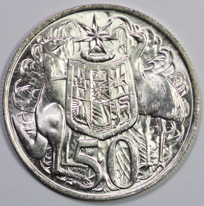 Australia 1966 Silver (0.80... image