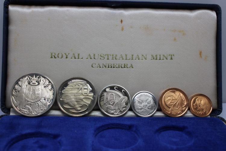 Australia 1966 Proof Set 1c... image