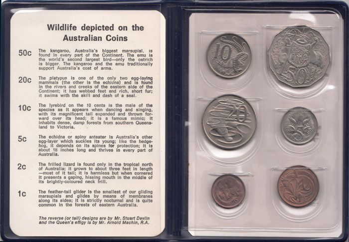 Australia 1969 Mint Set in ... image