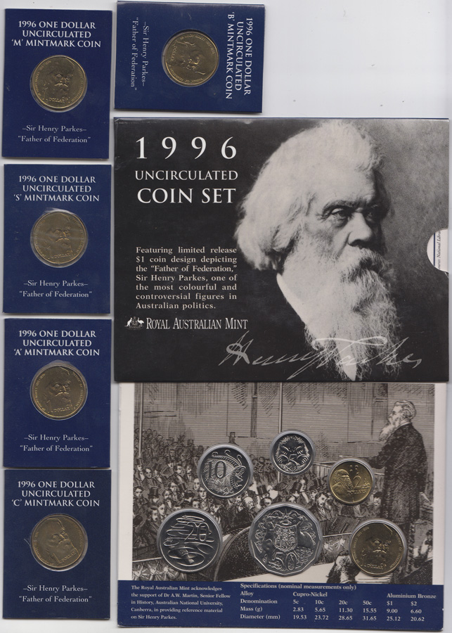 Australia 1996 Mint Set wit... image